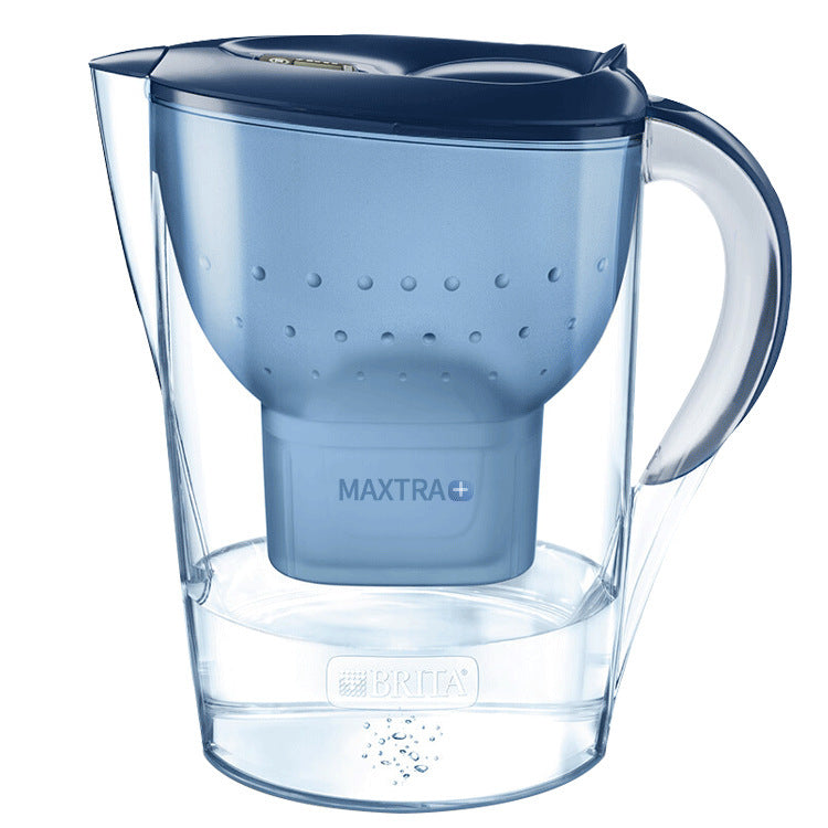 German blue water filter jug